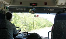 乗り心地＆内装は良かった中国製バス